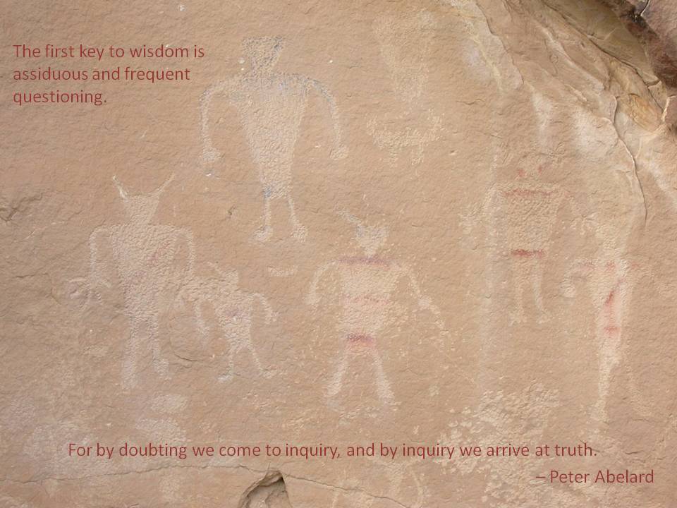 Fremont Indian pictographs