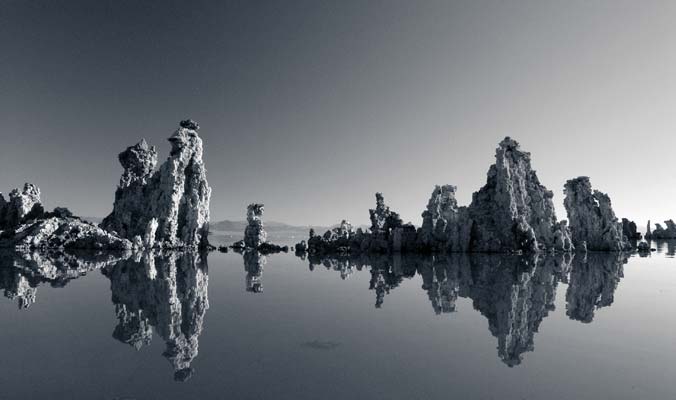 Mono Lake Reflections by Regina Thackara